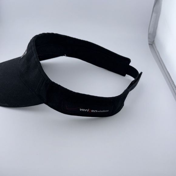 Atlanta Falcons NFL Verizon Wireless Sun Visor Adult Adjustable Black cap hat - Picture 2 of 4